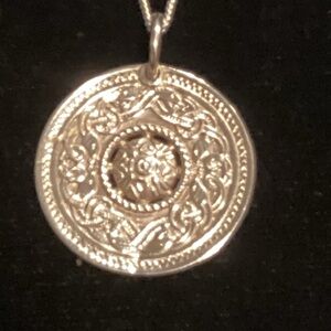 Celtic Warrior 925 sterling pendant Necklace